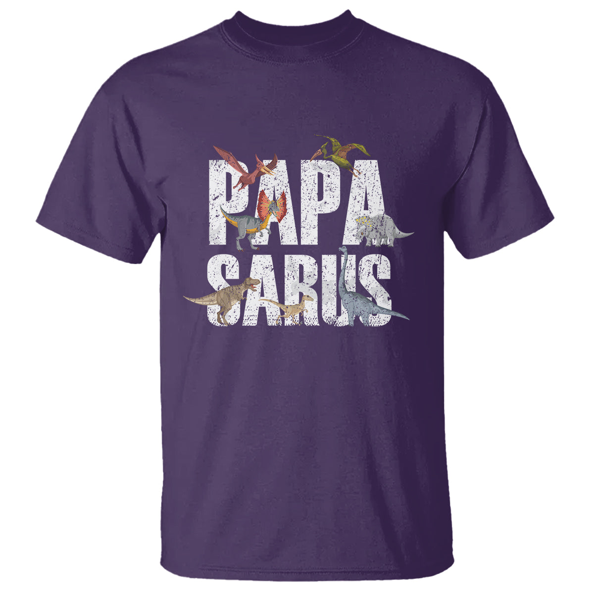 papasaurus-funny-dinosaur-fathers-day-t-shirt-1