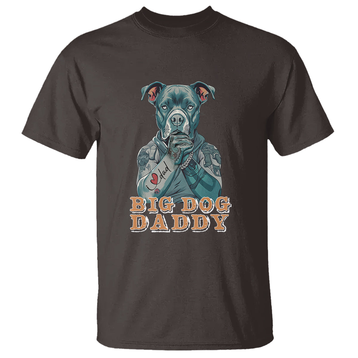 dog-dad-t-shirt-pitbull-dog-tattoo-i-love-dad-fathers-day-dog-lover