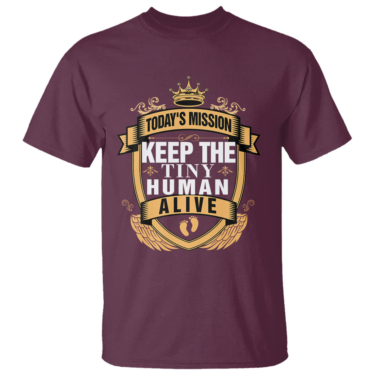funny-new-dad-t-shirt-todays-mission-keep-the-tiny-human-alive-first-time-fathers-day