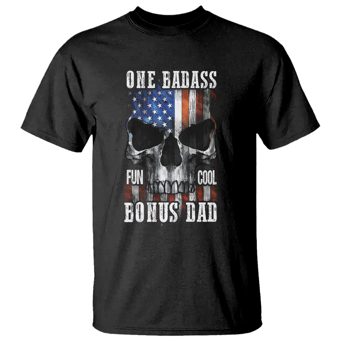 fathers-day-t-shirt-one-badass-bonus-dad-skull
