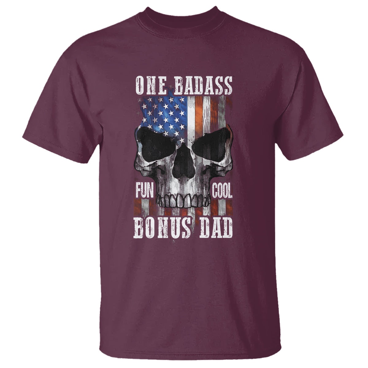 fathers-day-t-shirt-one-badass-bonus-dad-skull