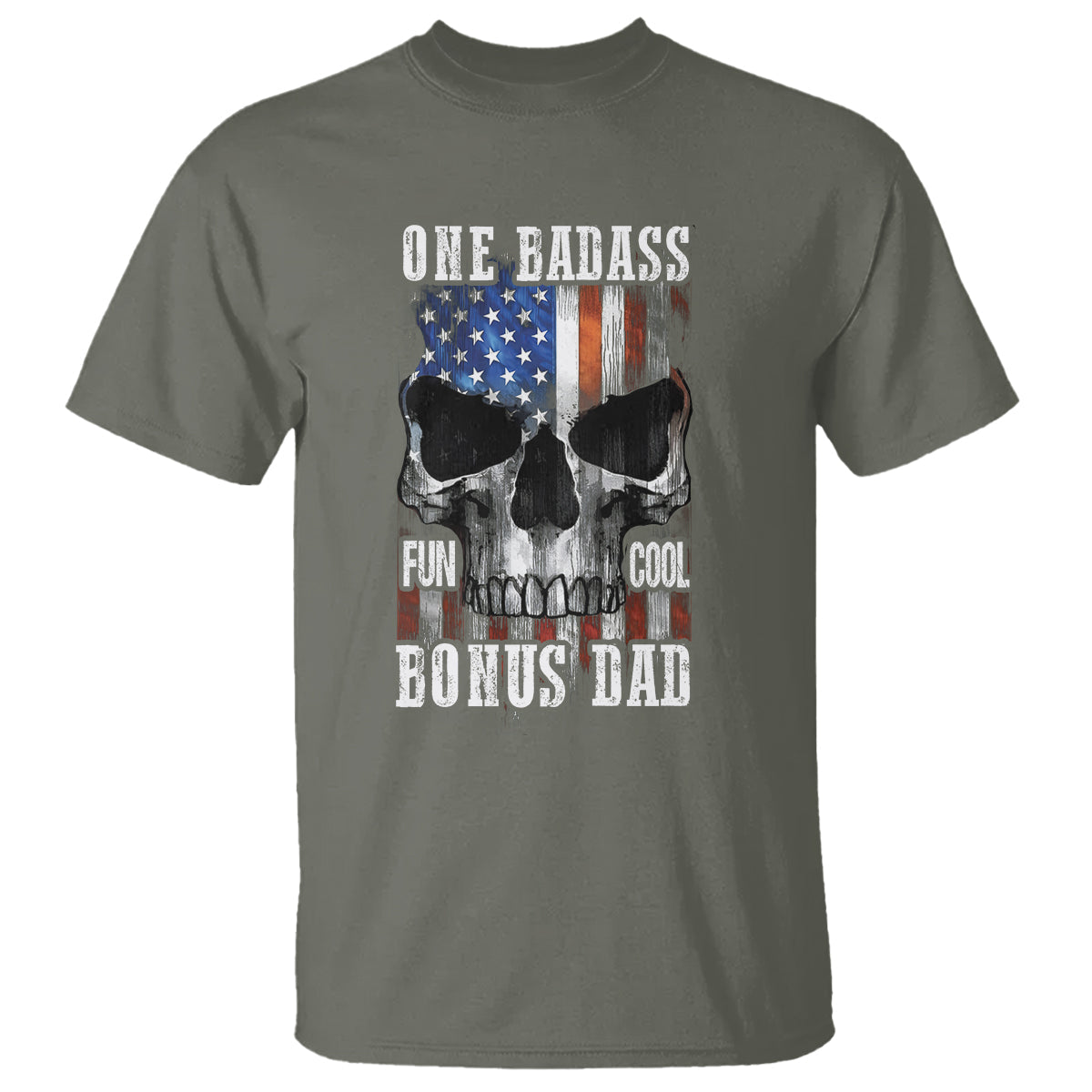 fathers-day-t-shirt-one-badass-bonus-dad-skull