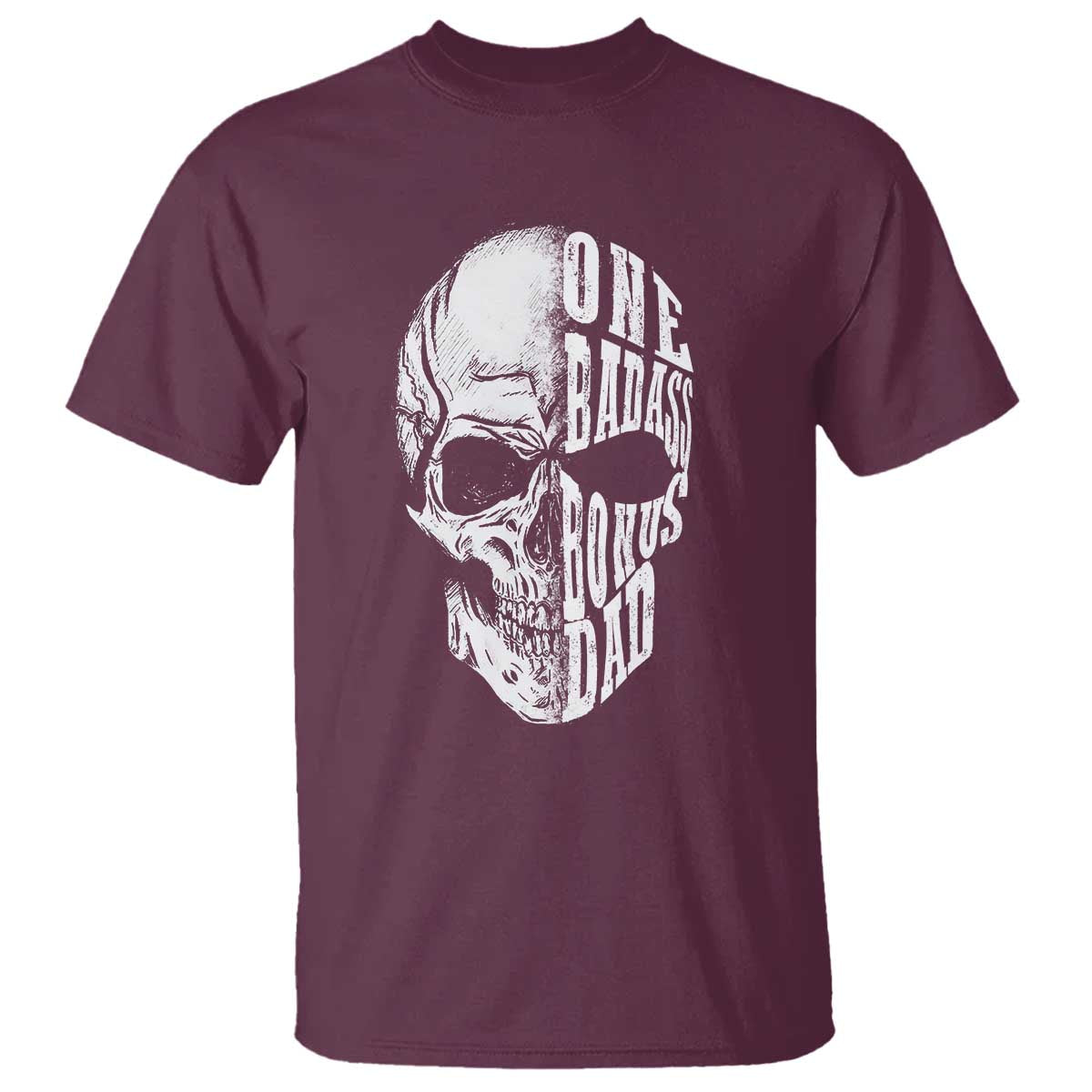 fathers-day-t-shirt-one-badass-bonus-dad-skull-1