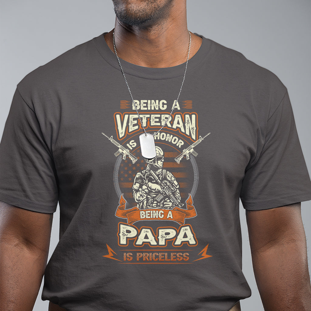 fathers-day-t-shirt-being-a-veteran-is-an-honor-being-papa-is-priceless