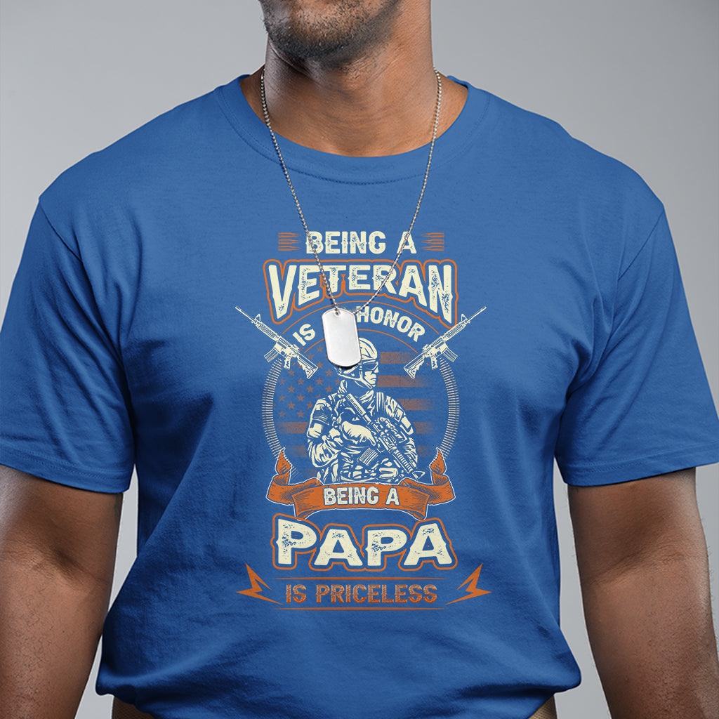 fathers-day-t-shirt-being-a-veteran-is-an-honor-being-papa-is-priceless