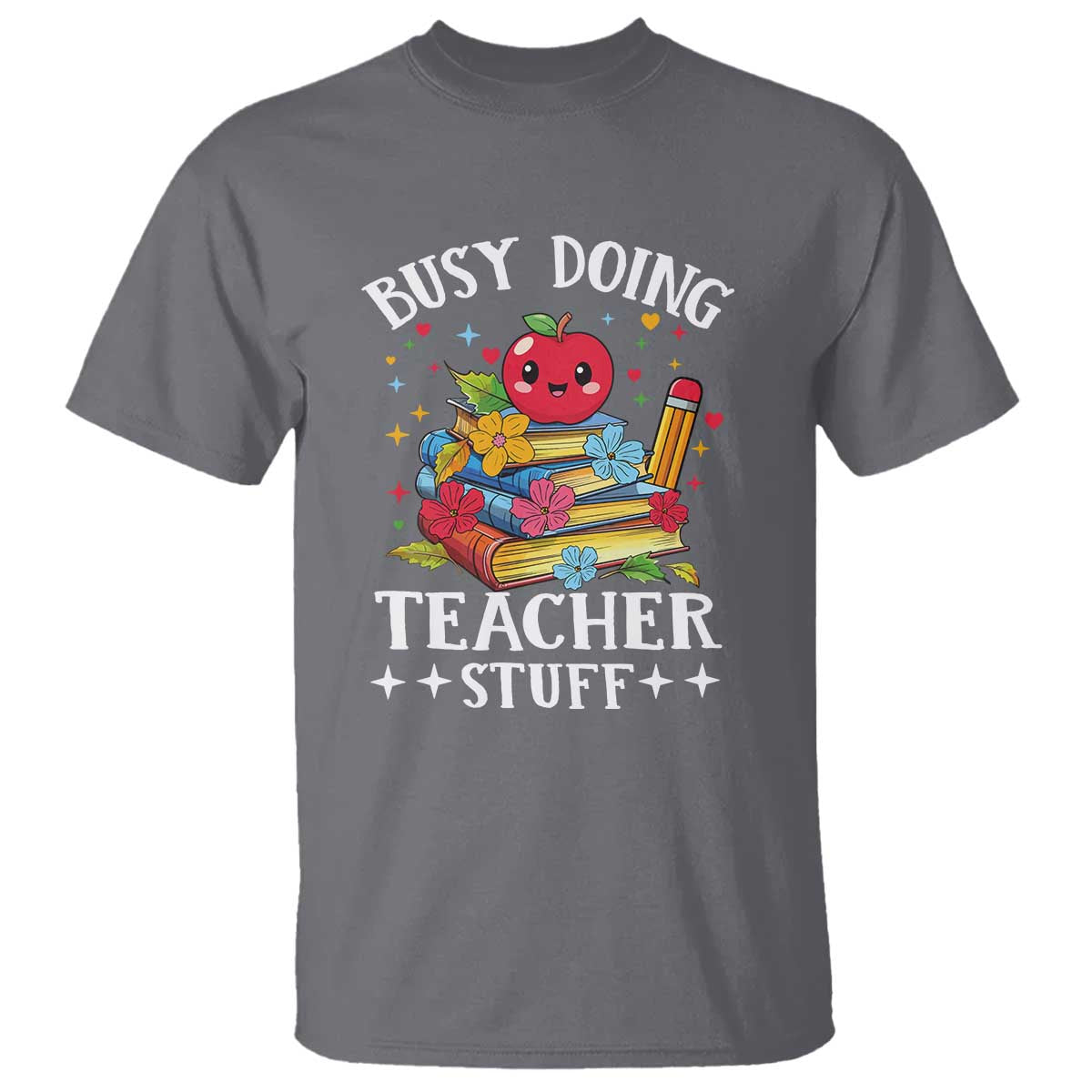 funny-busy-doing-teacher-stuff-retro-t-shirt