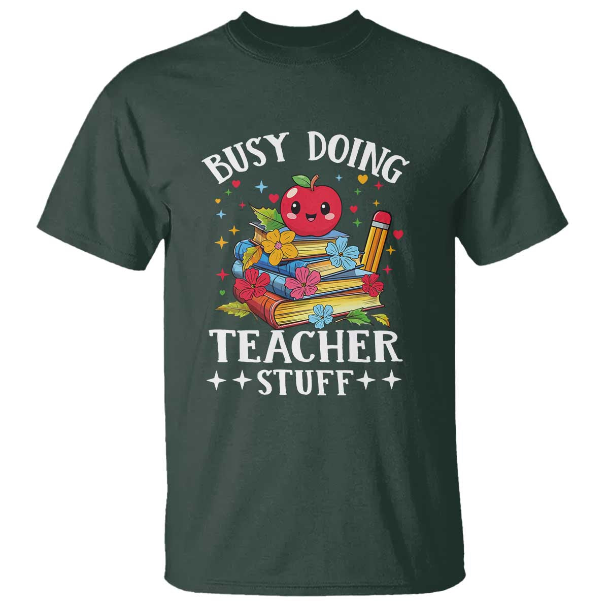 funny-busy-doing-teacher-stuff-retro-t-shirt