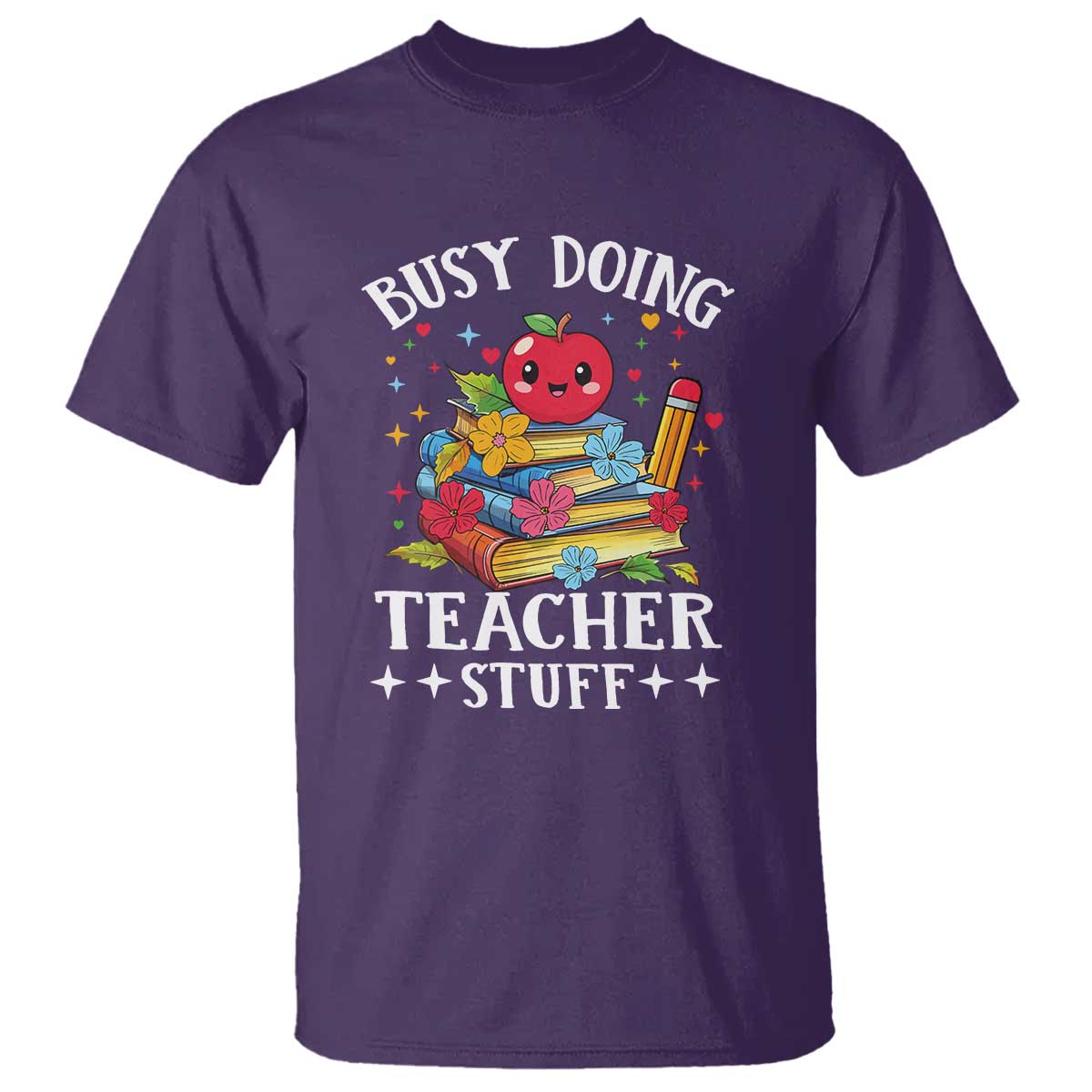 funny-busy-doing-teacher-stuff-retro-t-shirt