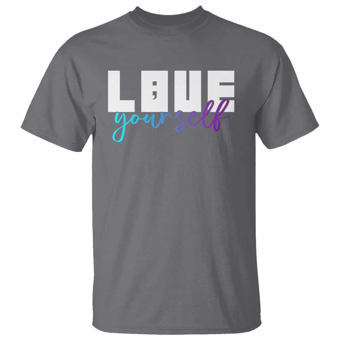 love-yourself-semicolon-suicide-prevention-t-shirt