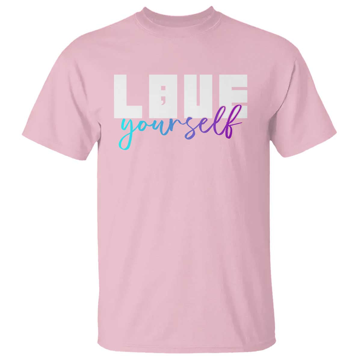 love-yourself-semicolon-suicide-prevention-t-shirt