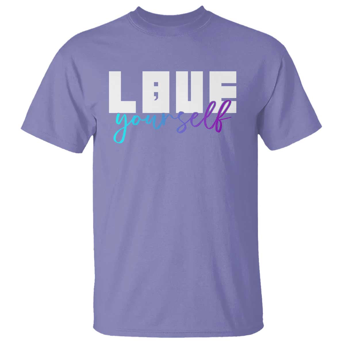 love-yourself-semicolon-suicide-prevention-t-shirt
