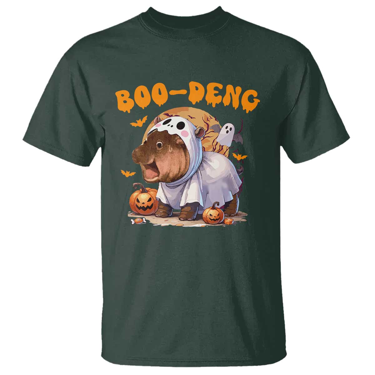 halloween-boo-deng-t-shirt-baby-pygmy-hippo-cute-ghost