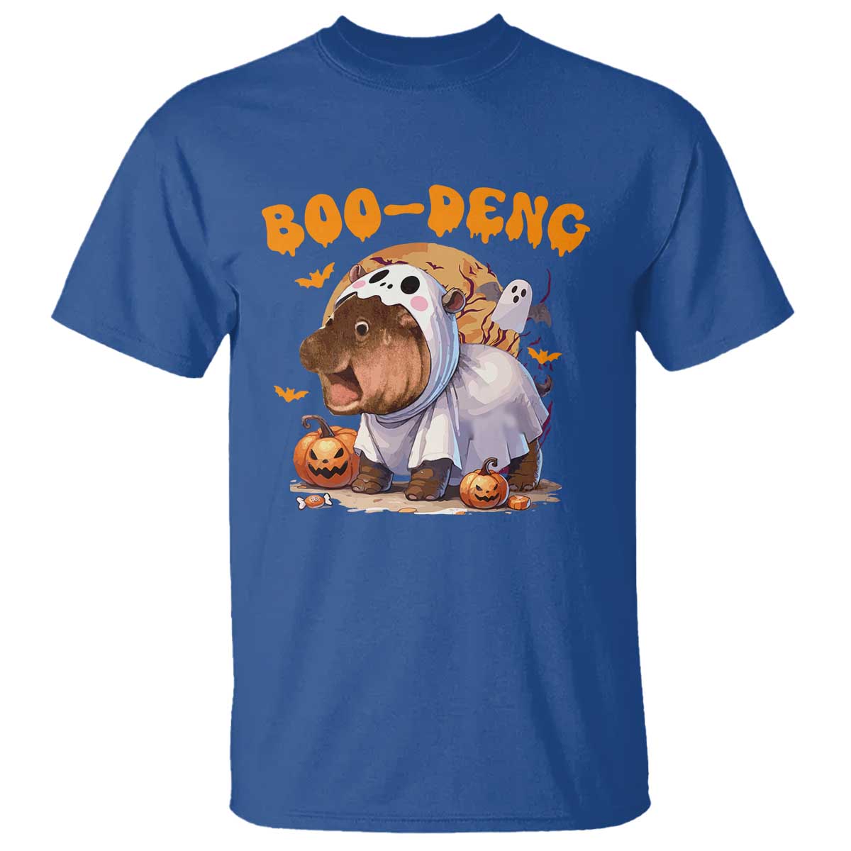 halloween-boo-deng-t-shirt-baby-pygmy-hippo-cute-ghost