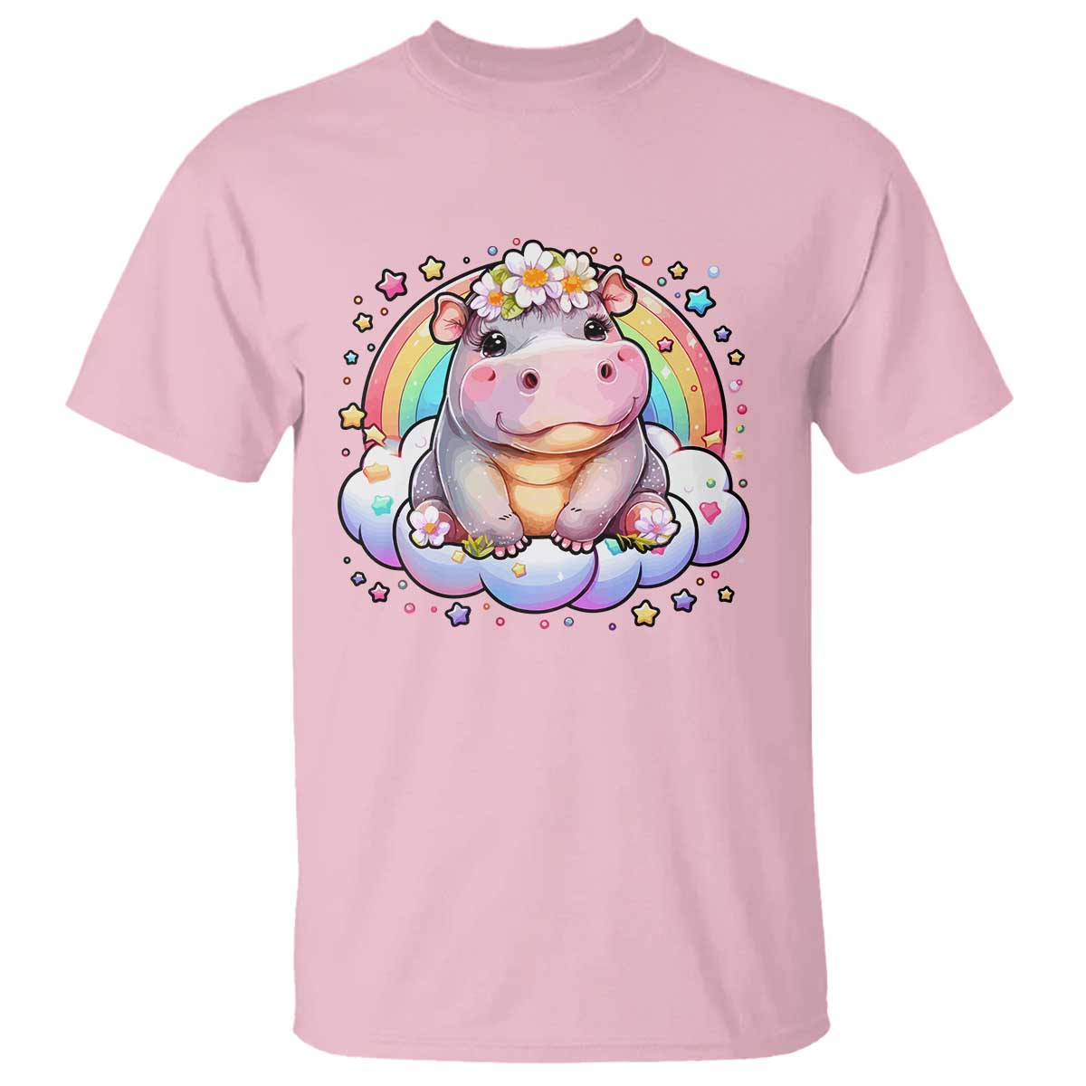cute-baby-pygmy-hippo-pastel-rainbow-t-shirt