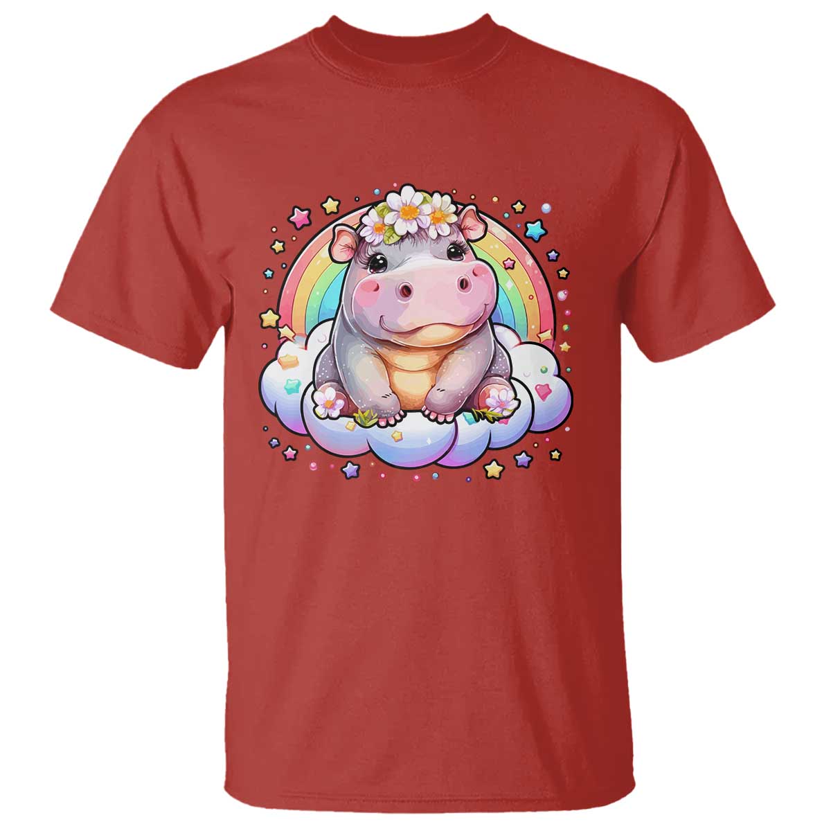cute-baby-pygmy-hippo-pastel-rainbow-t-shirt