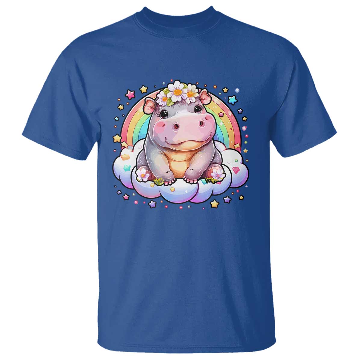 cute-baby-pygmy-hippo-pastel-rainbow-t-shirt