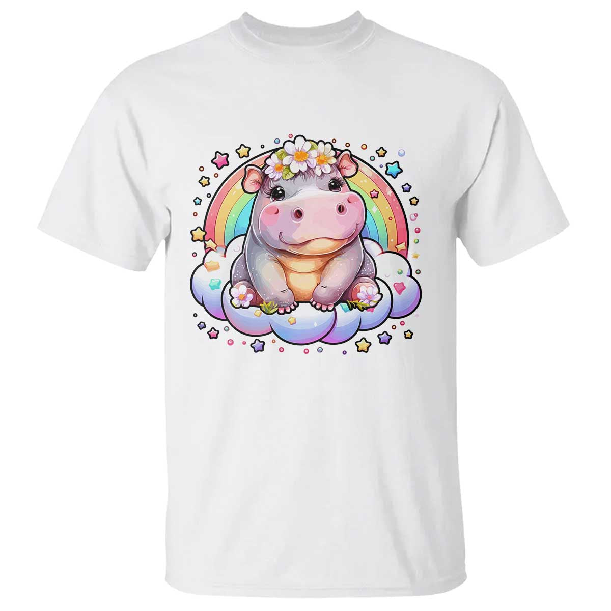 cute-baby-pygmy-hippo-pastel-rainbow-t-shirt