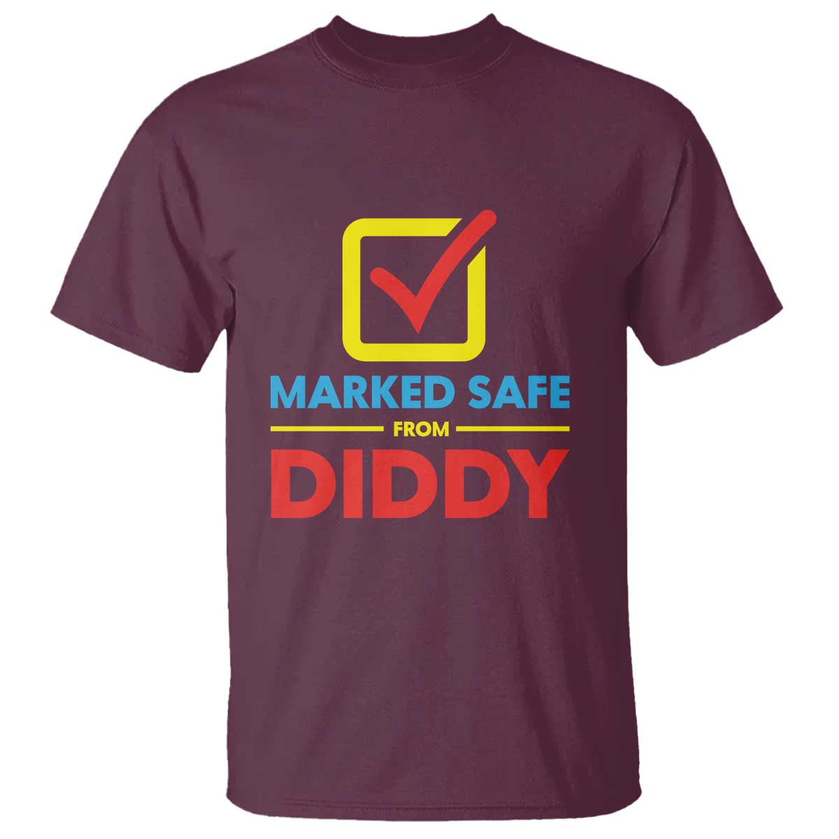 marked-safe-from-diddy-t-shirt