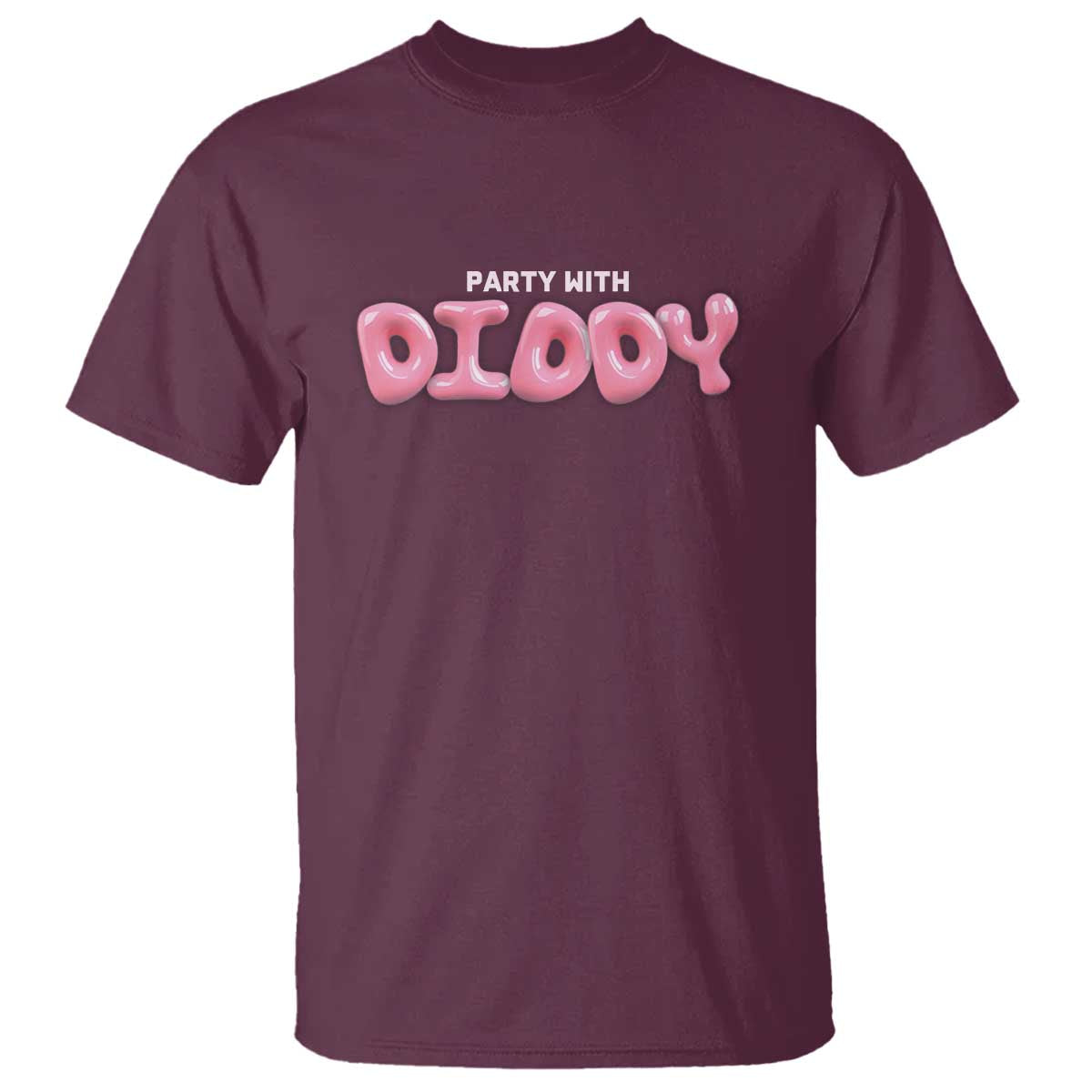 party-with-diddy-t-shirt-funny-sarcastic-diddy-party