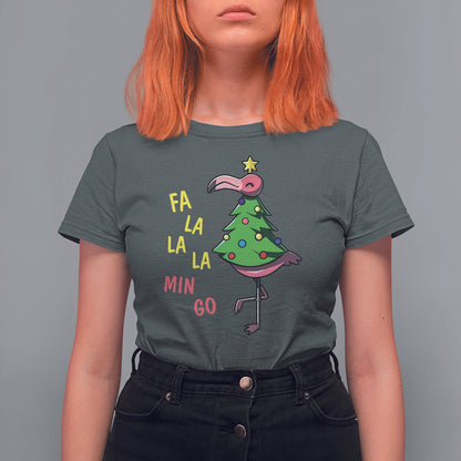 fa-la-la-mingo-flamingo-hawaiian-christmas-tree-t-shirt