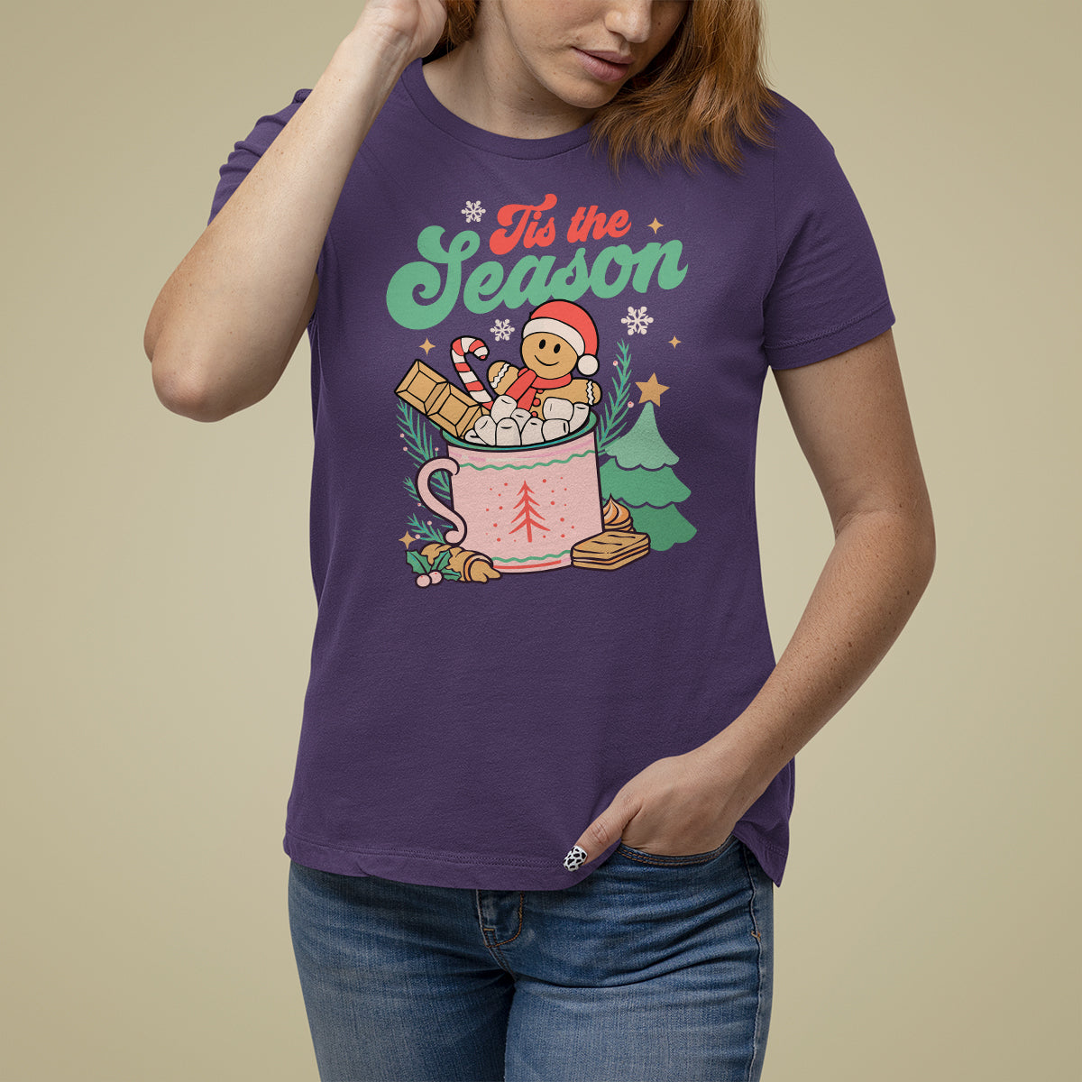 tis-the-season-groovy-retro-christmas-gingerbread-hot-cocoa-t-shirt