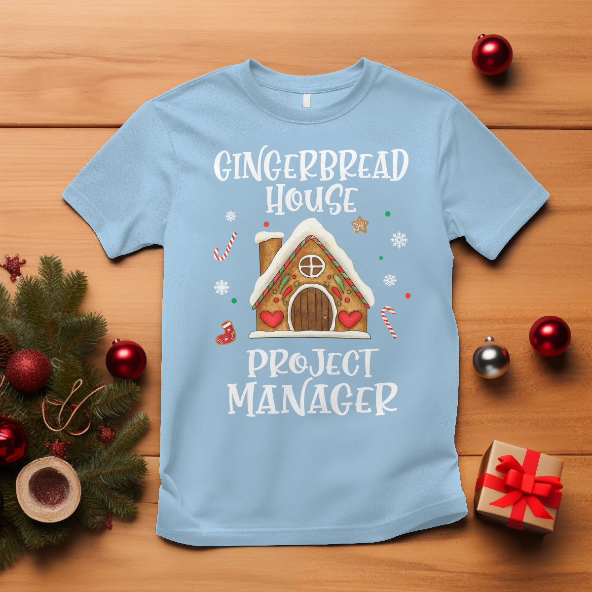 christmas-t-shirt-gingerbread-house-project-manager-decorating-baking