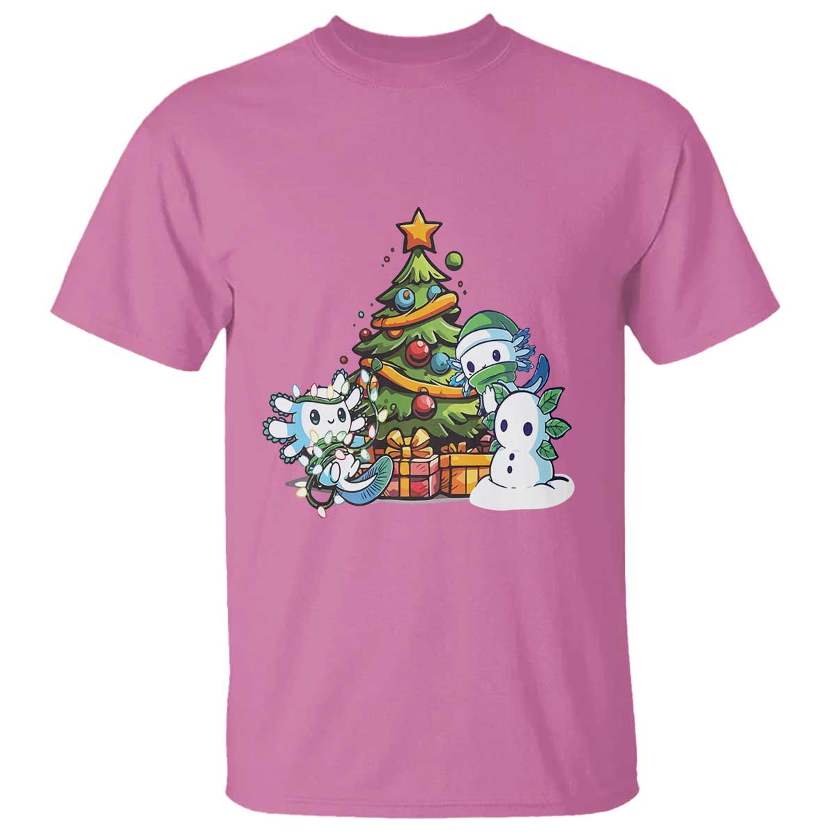 cute-axolotl-christmas-tree-t-shirt