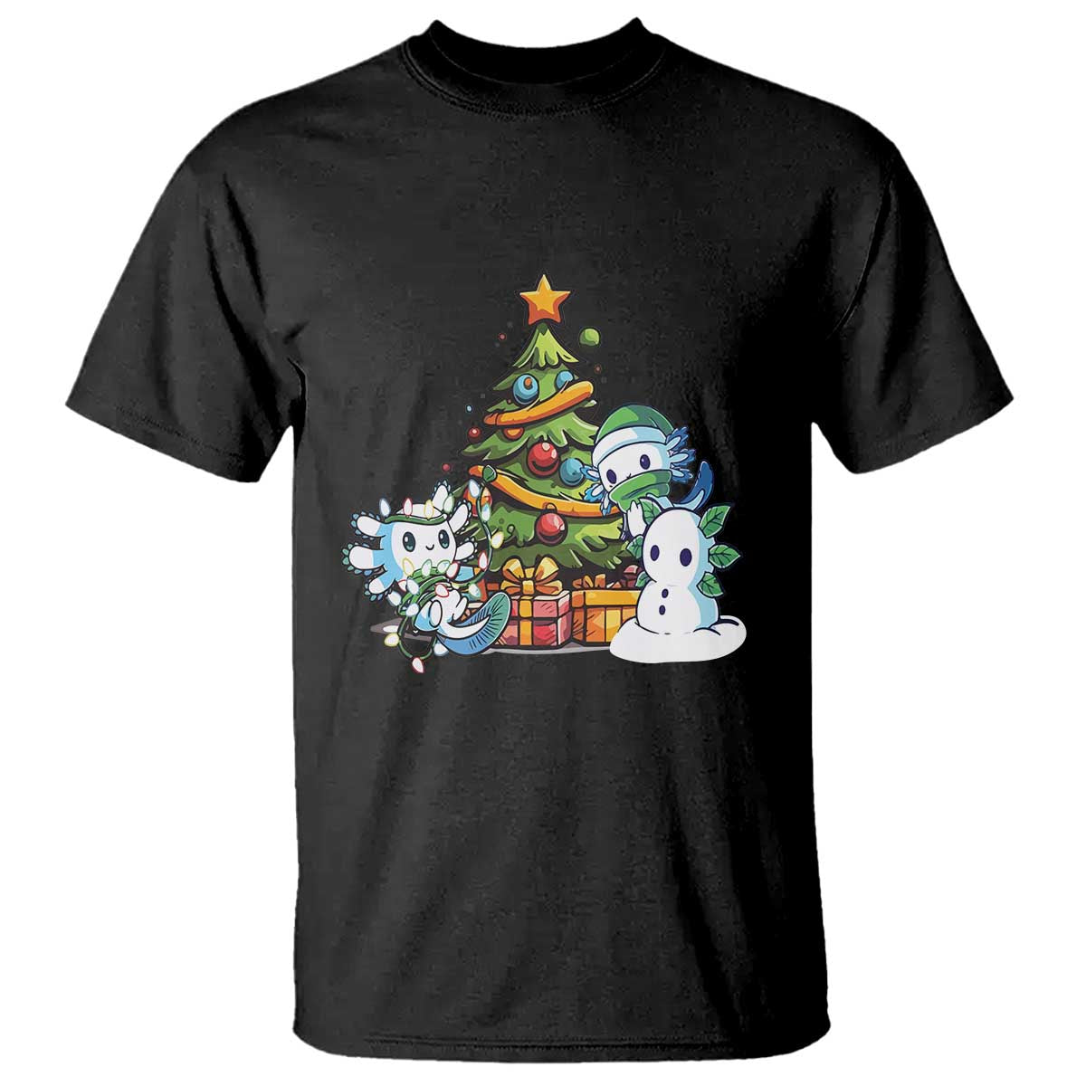cute-axolotl-christmas-tree-t-shirt