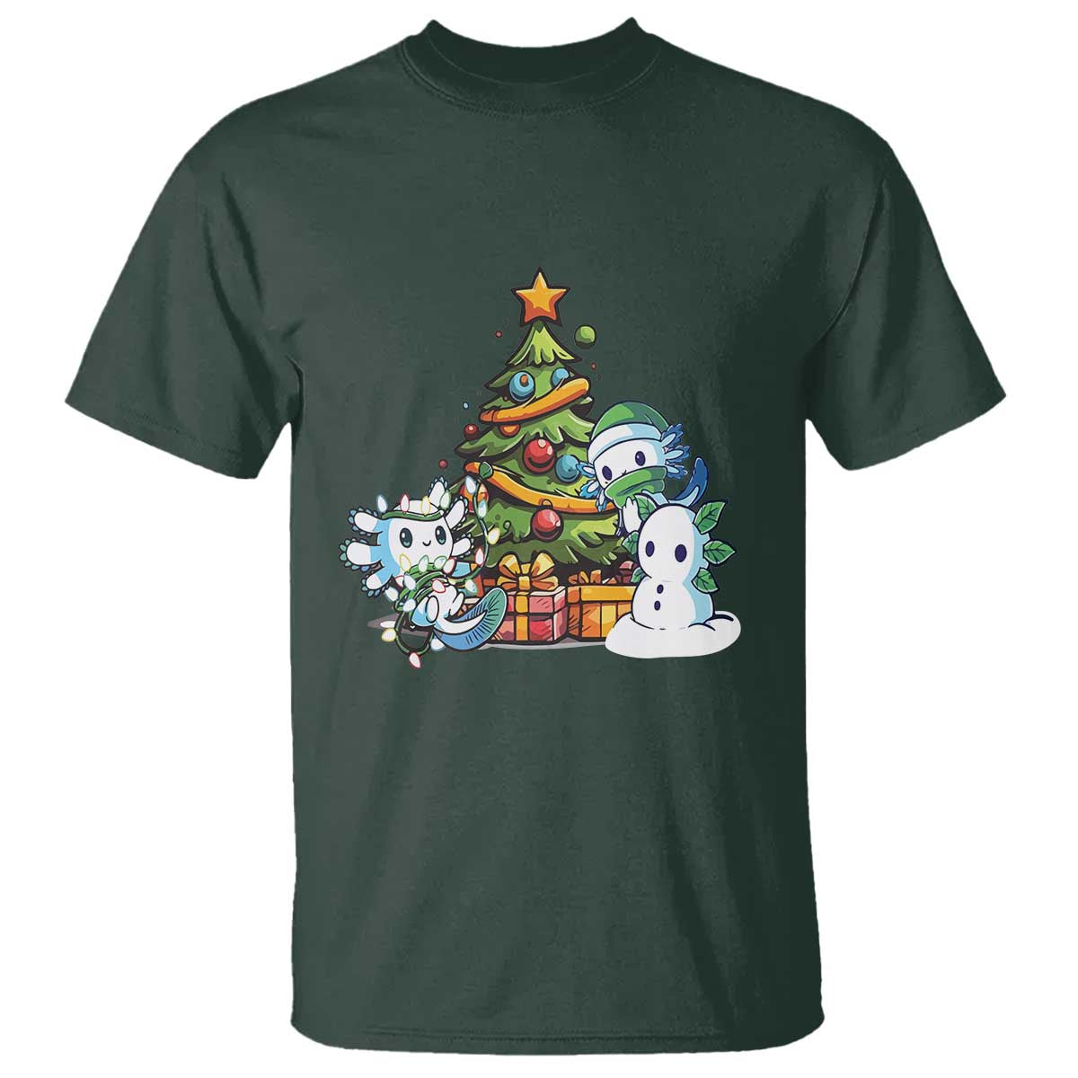 cute-axolotl-christmas-tree-t-shirt