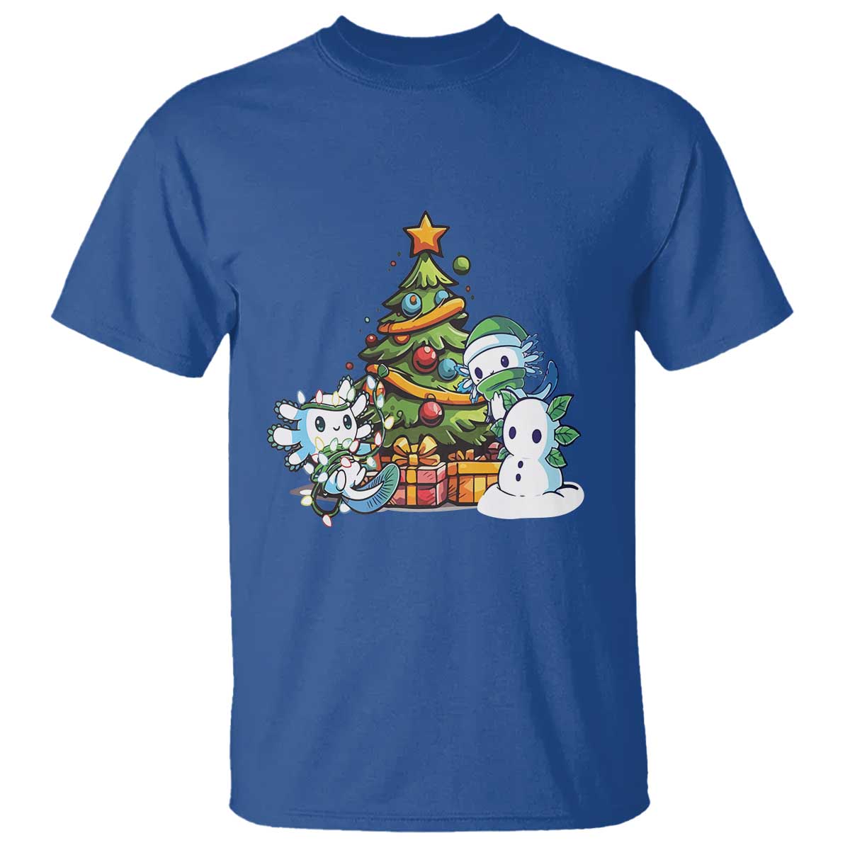 cute-axolotl-christmas-tree-t-shirt