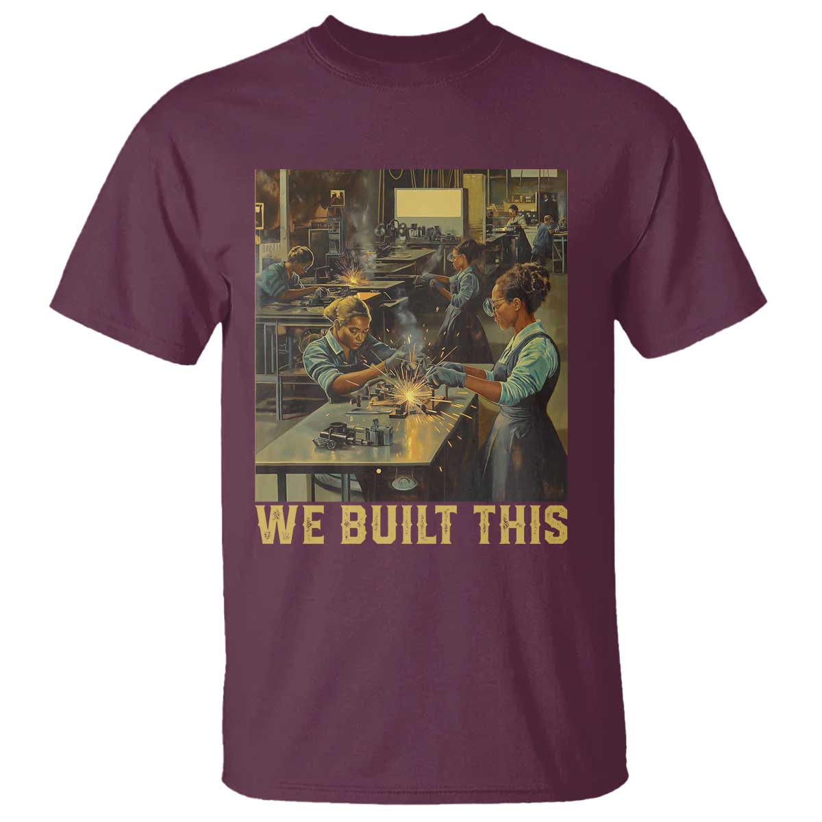 black-women-power-t-shirt-we-built-this-black-women-in-history-female-empowerment