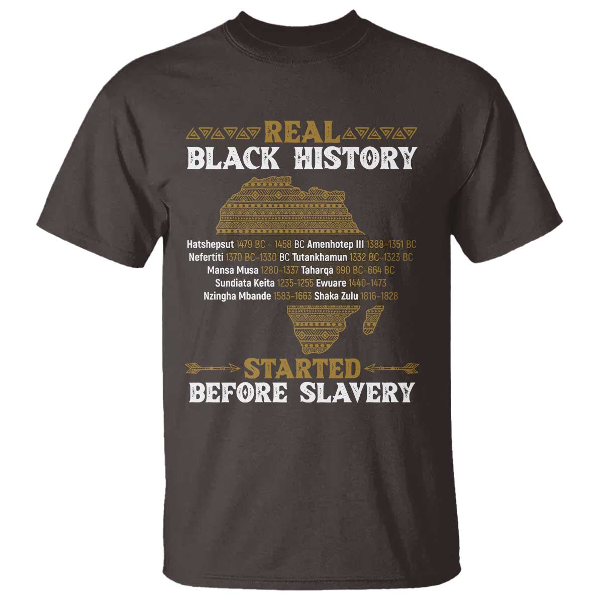 real-black-history-started-before-slavery-t-shirt
