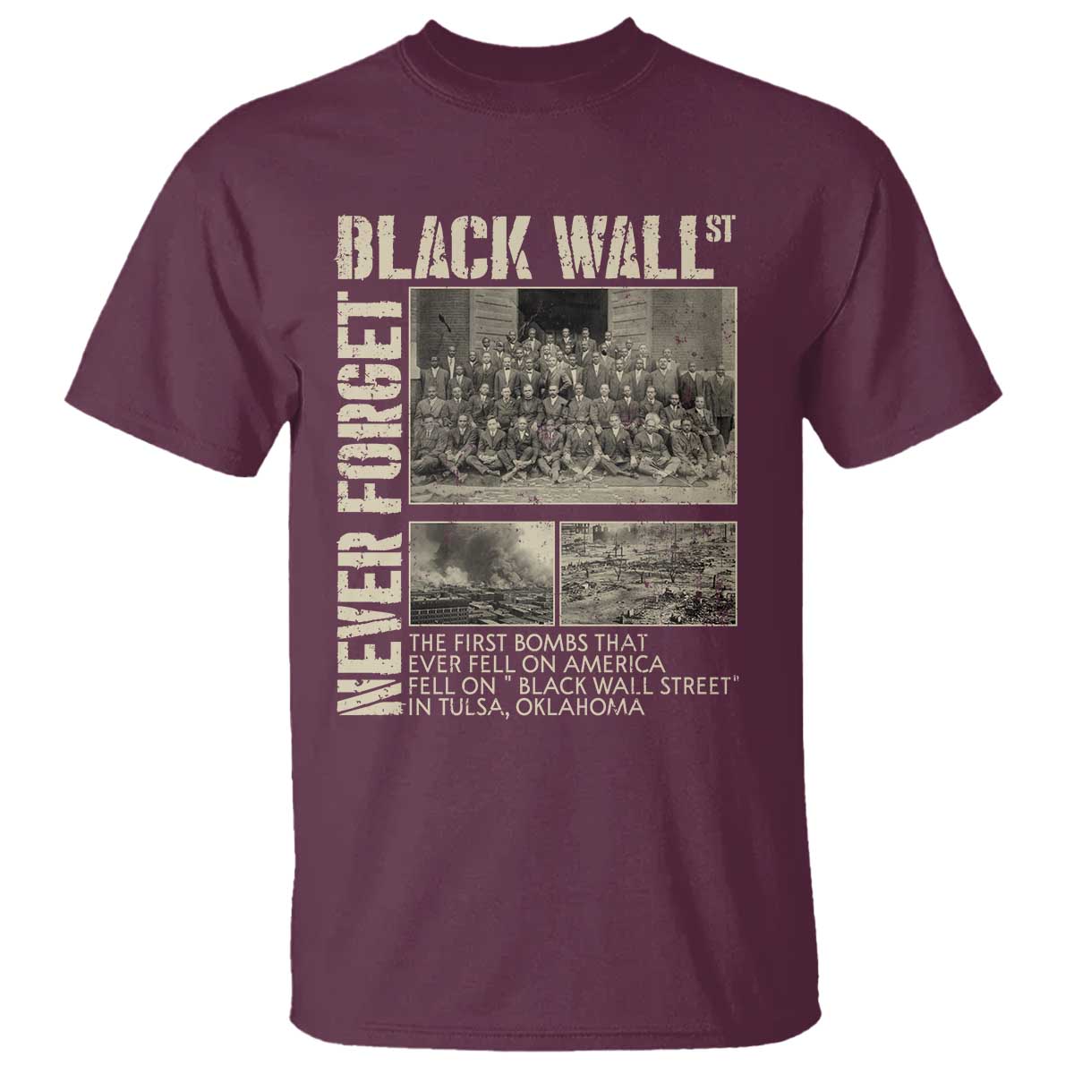 black-wall-street-t-shirt-never-forget-tulsa-black-history-month