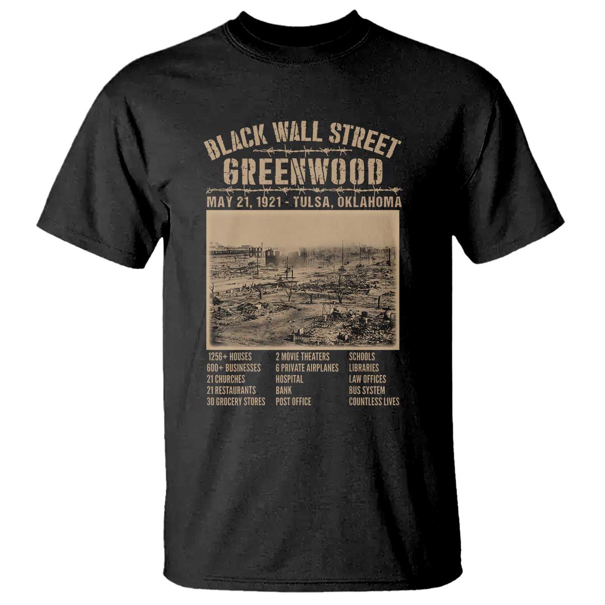 black-wall-street-t-shirt-never-forget-1921-tulsa-black-history-retro