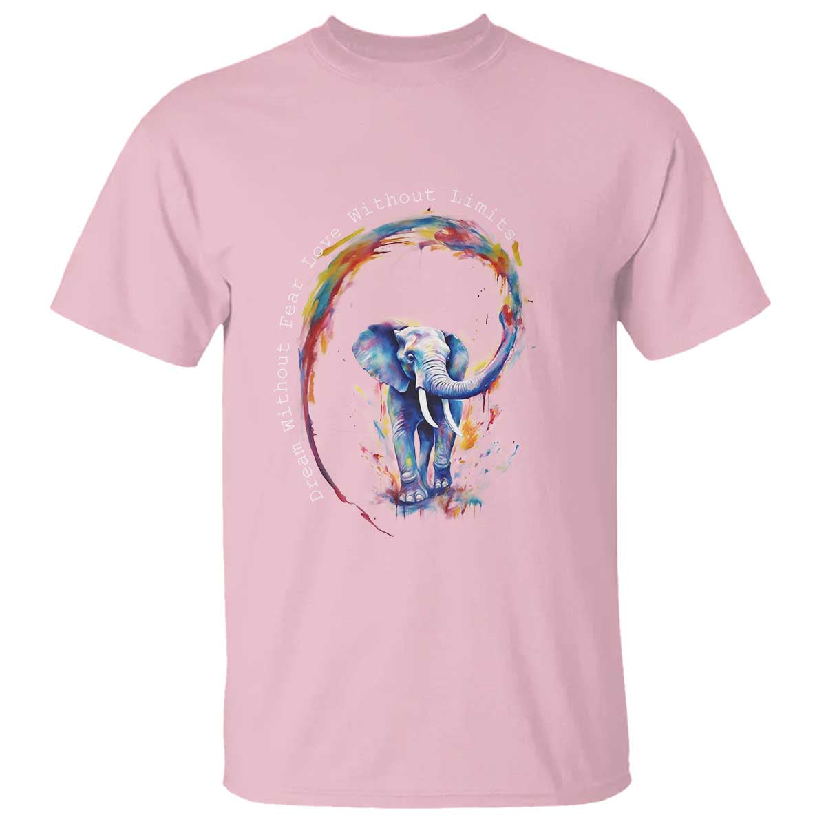 lgbtq-ally-t-shirt-dream-without-fear-love-without-limits-rainbow-watercolor-elephant