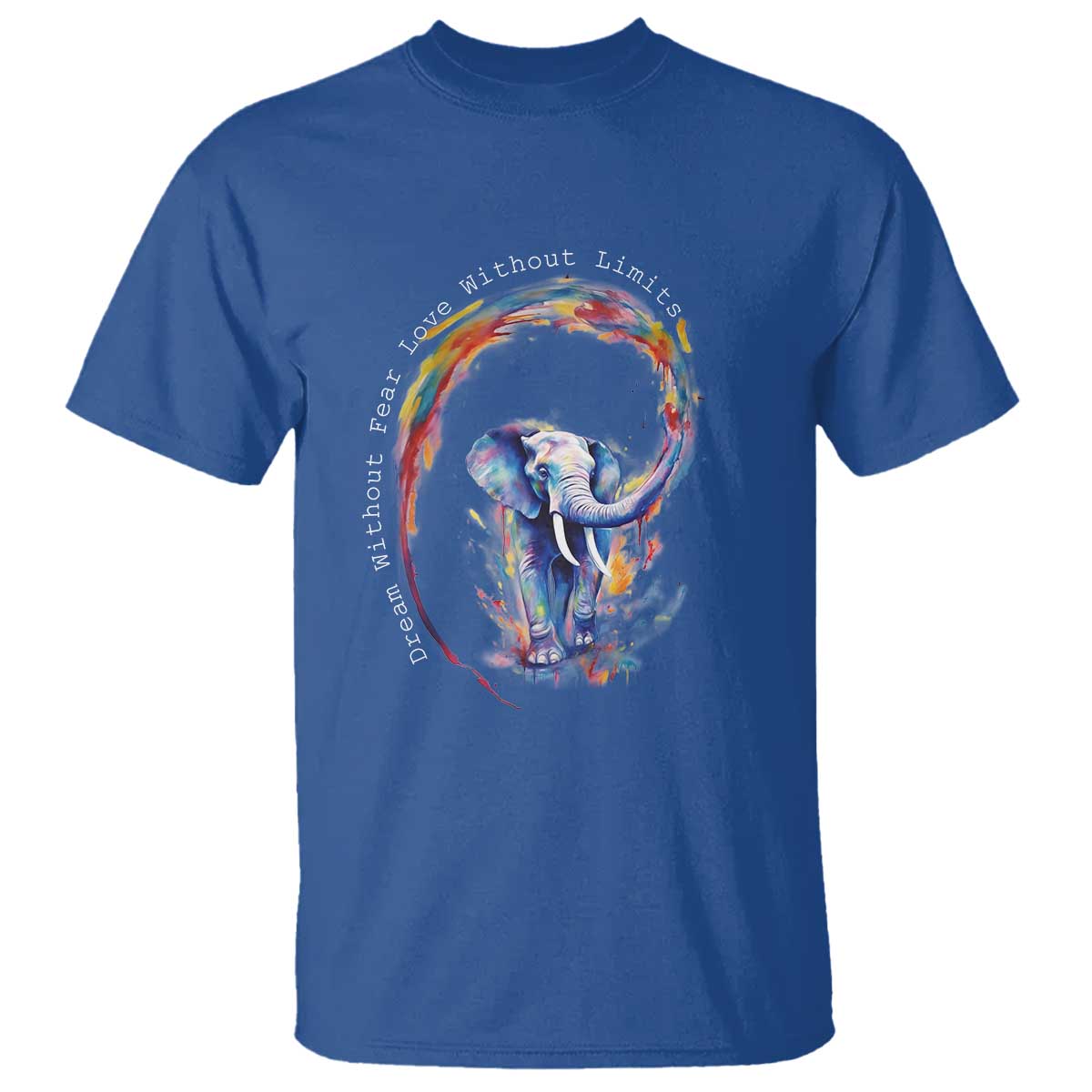 lgbtq-ally-t-shirt-dream-without-fear-love-without-limits-rainbow-watercolor-elephant