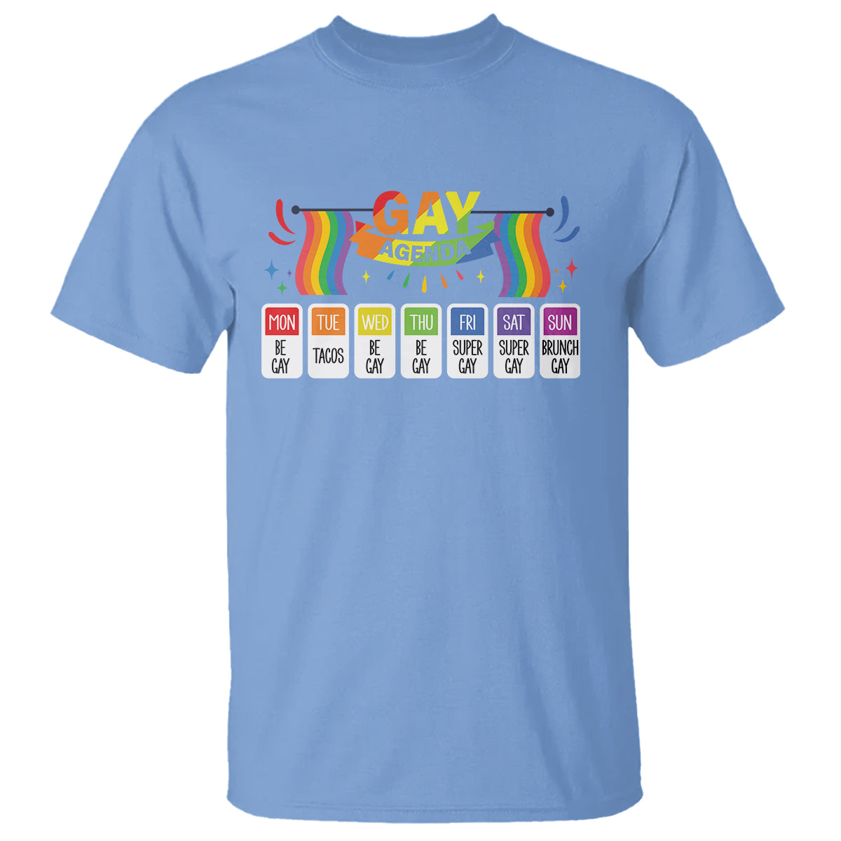 funny-gay-agenda-weekly-schedule-pride-lgbt-pride-t-shirt-3