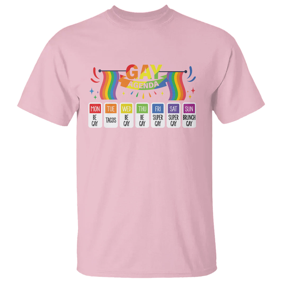 funny-gay-agenda-weekly-schedule-pride-lgbt-pride-t-shirt-3