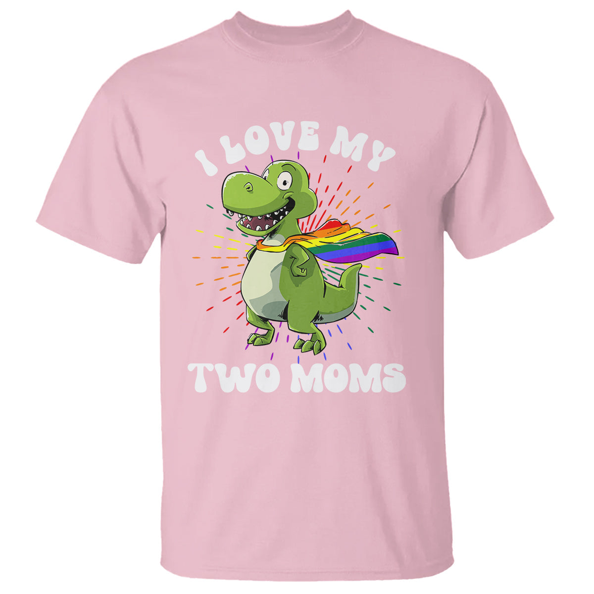 funny-lesbian-t-shirt-i-love-my-two-moms-rainbow-dinosaur-1