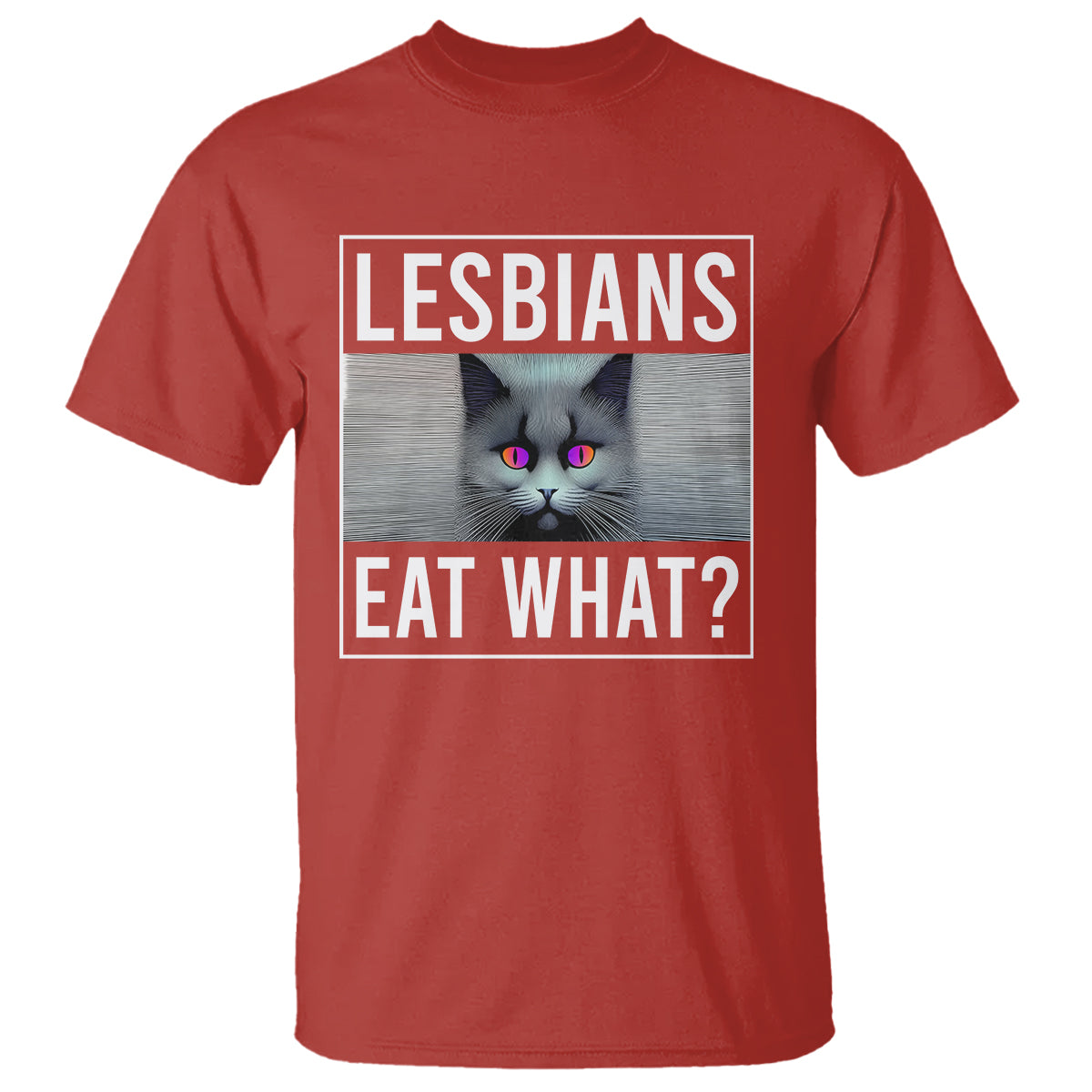 lesbians-eat-what-funny-scared-cat-lgbt-pride-t-shirt-2