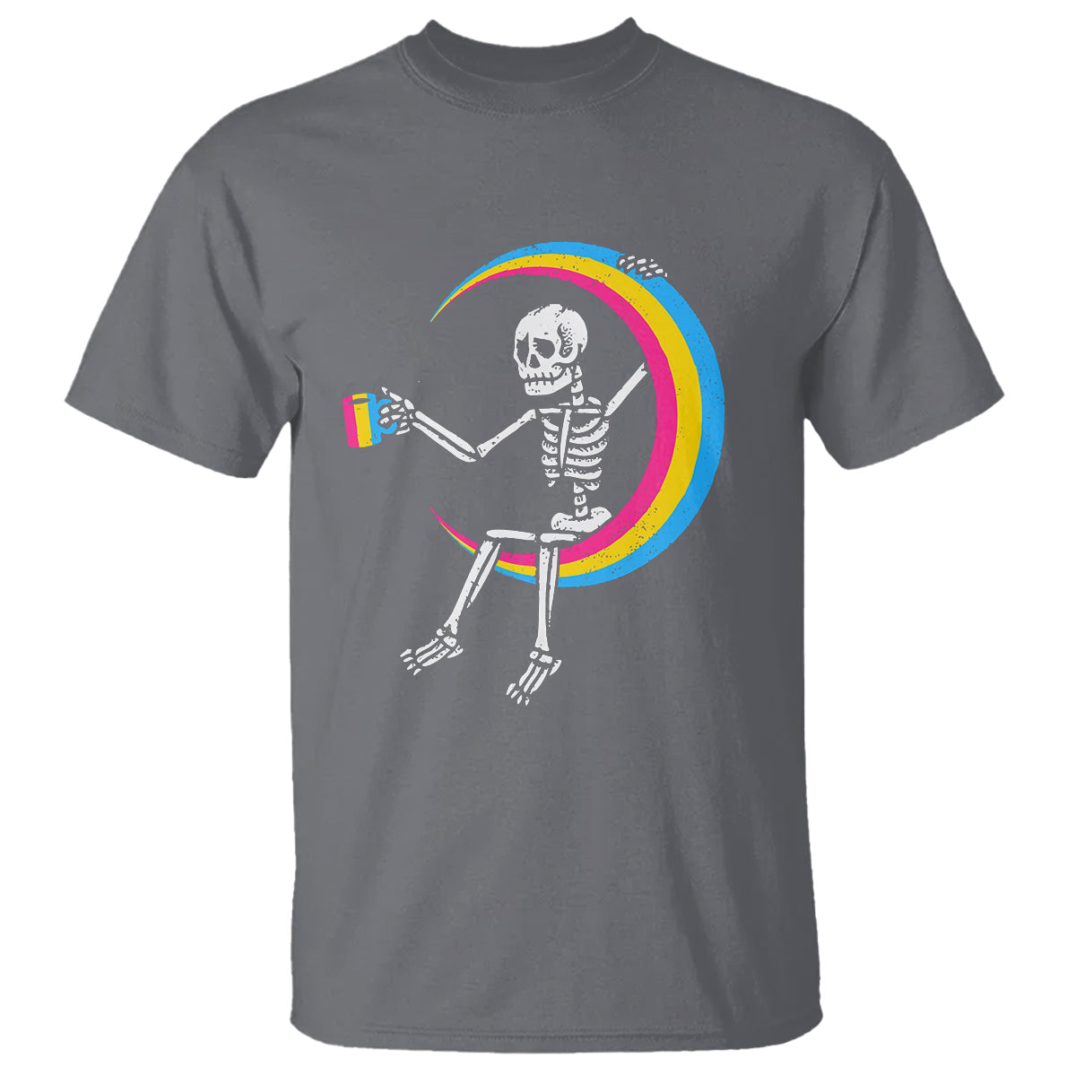 pansexual-pride-t-shirt-skeleton-drinking-coffee-lgbtq-pan-flag-1