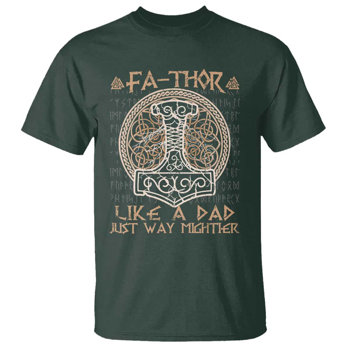 funny-viking-dad-t-shirt-fathor-like-a-dad-just-way-mightier