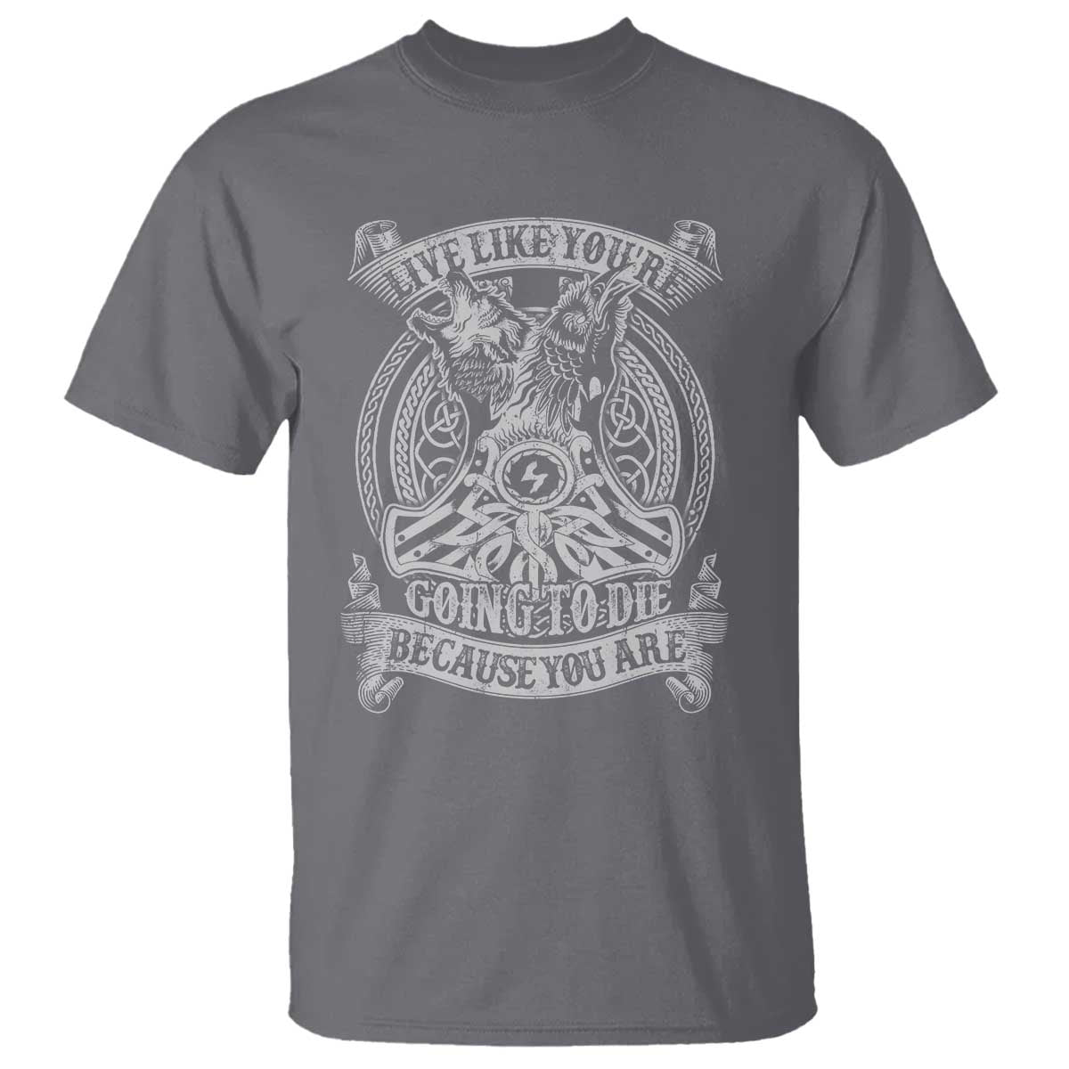 viking-t-shirt-live-like-youre-going-to-die-because-you-are