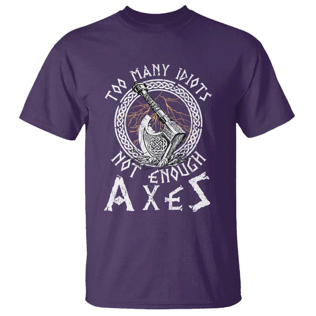 viking-t-shirt-too-many-idiots-not-enough-axes