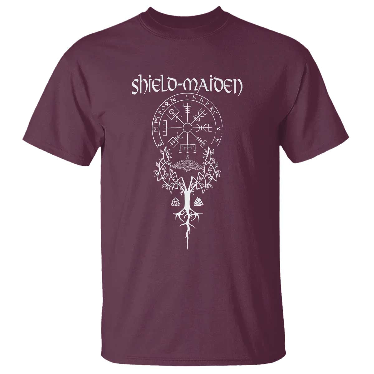 shield-maiden-t-shirt-female-warrior-scandinavian-folklore-mythology