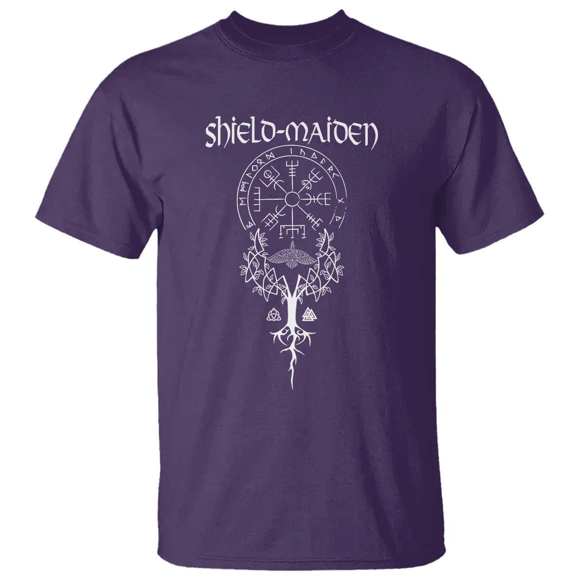 shield-maiden-t-shirt-female-warrior-scandinavian-folklore-mythology