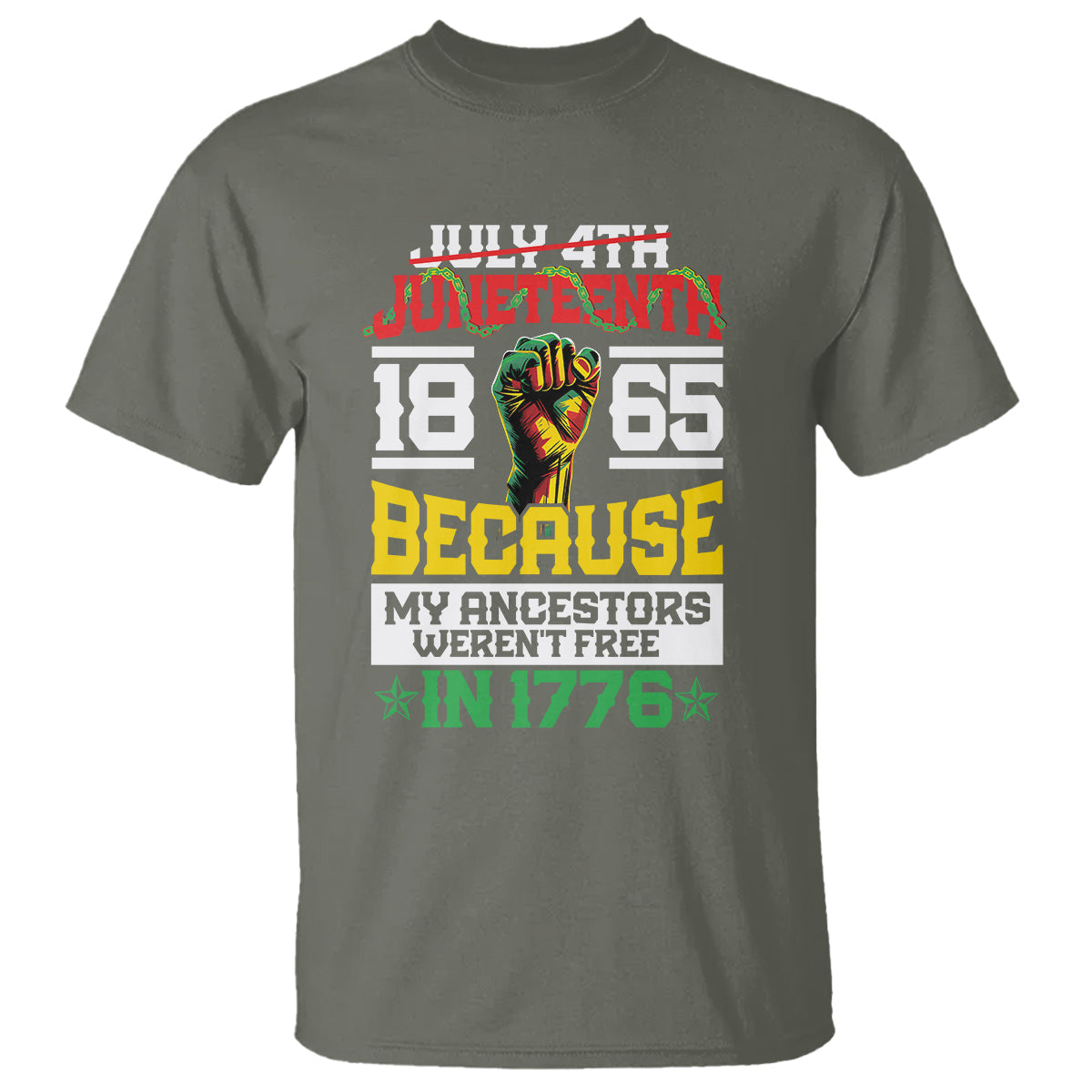 1865-juneteenth-t-shirt-because-my-ancestors-werent-free-in-1776