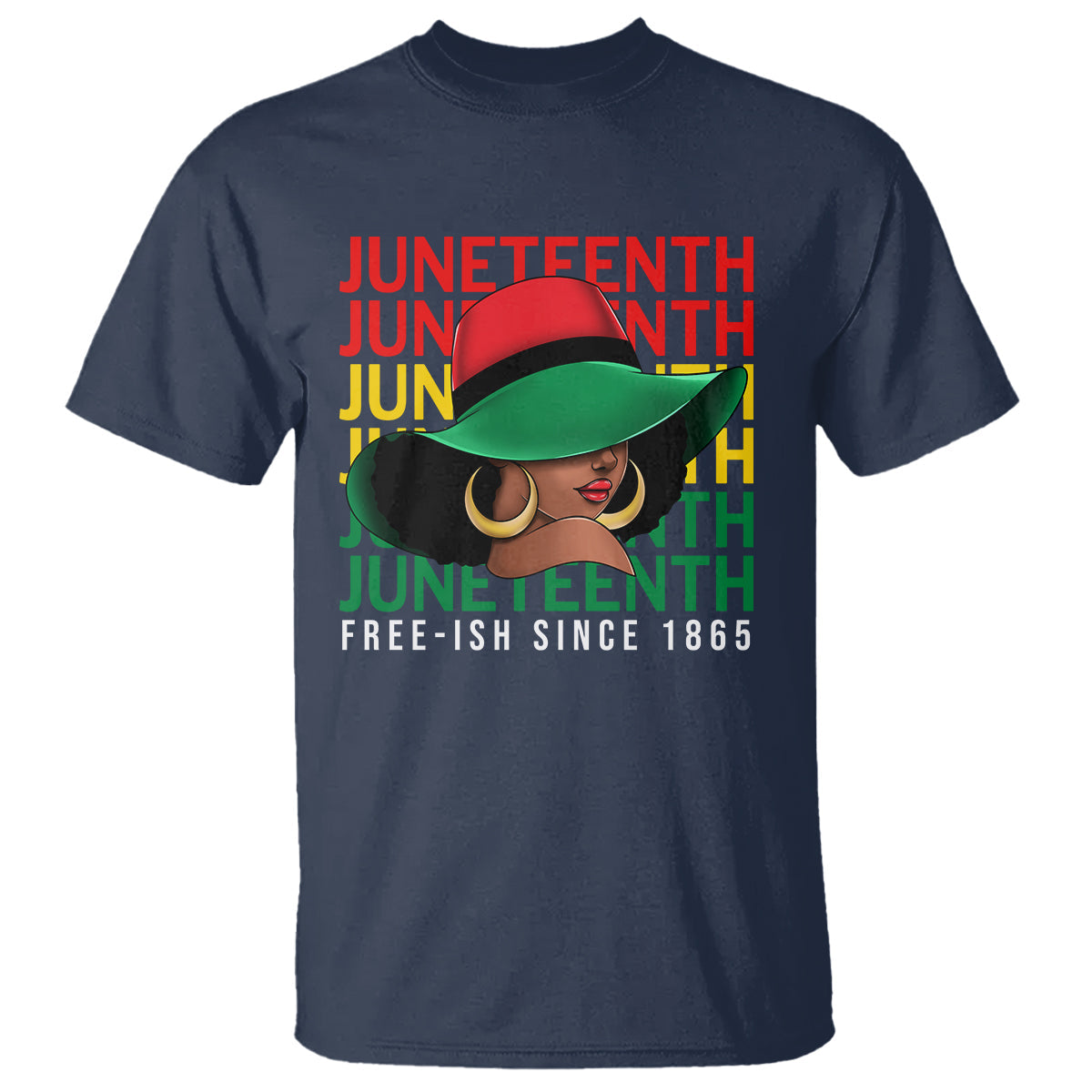 juneteenth-t-shirt-freeish-since-1865-melanin-black-women