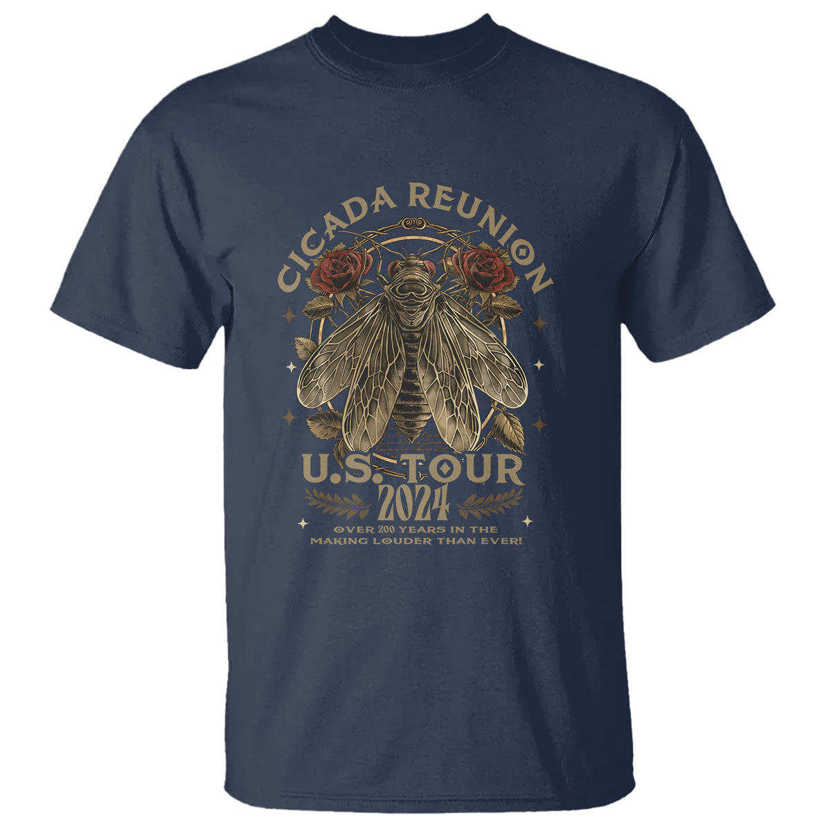 the-cicada-reunion-us-tour-2024-t-shirt-broods-xiii-xix-vintage-cicadas-concert-fest