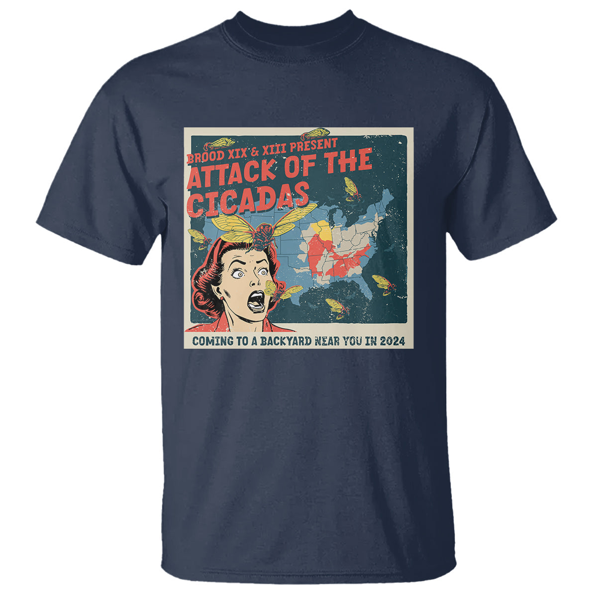 funny-attack-of-the-cicadas-us-tour-2024-t-shirt